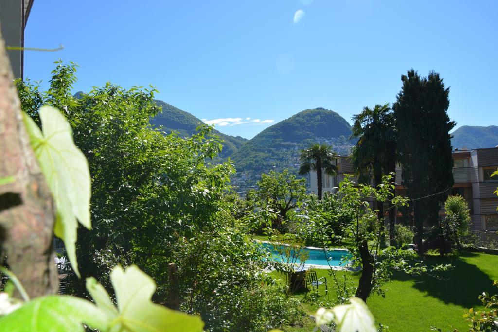 Hotel Villa Selva Lugano Esterno foto